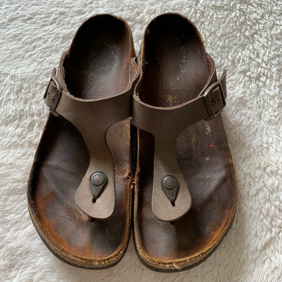 Birkenstock Shoes - Birkenstock thong strap sandals